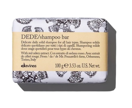 Твёрдый шампунь для деликатного очищения волос - Davines Dede Shampoo Bar